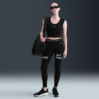 Nike Women's Mid-Rise 7/8 Mesh-Panel Graphic Leggings