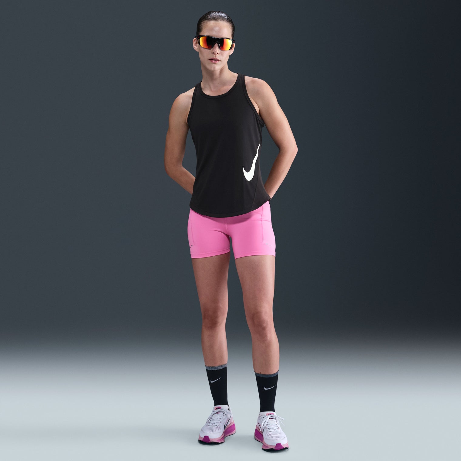 Nike Tempo Swoosh Run Camiseta de tirantes de running
