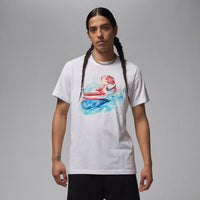 Nike M J Flt Ess Aj1 Ss Crew Camiseta Manga Corta blanco de hombre lifestyle
