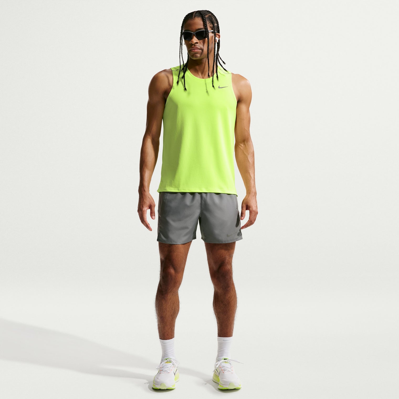 MEN NIKE DRI-FIT MILER TANK TOP