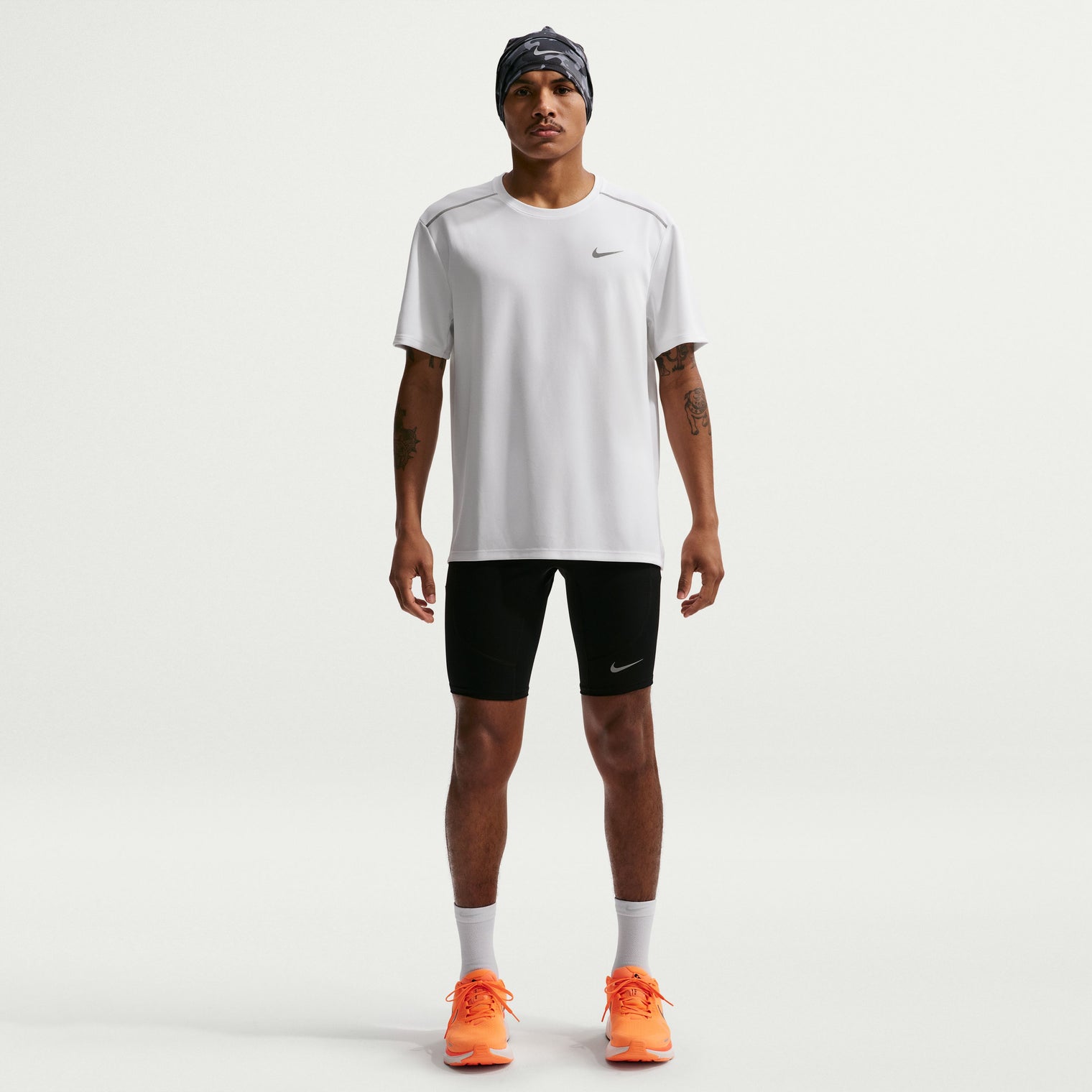 MEN NIKE DRI-FIT MILER SHORT-SLEEVE