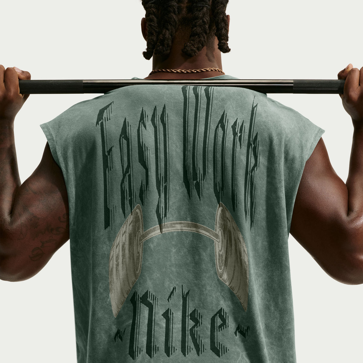 Nike Camiseta sin mangas para hombre Training