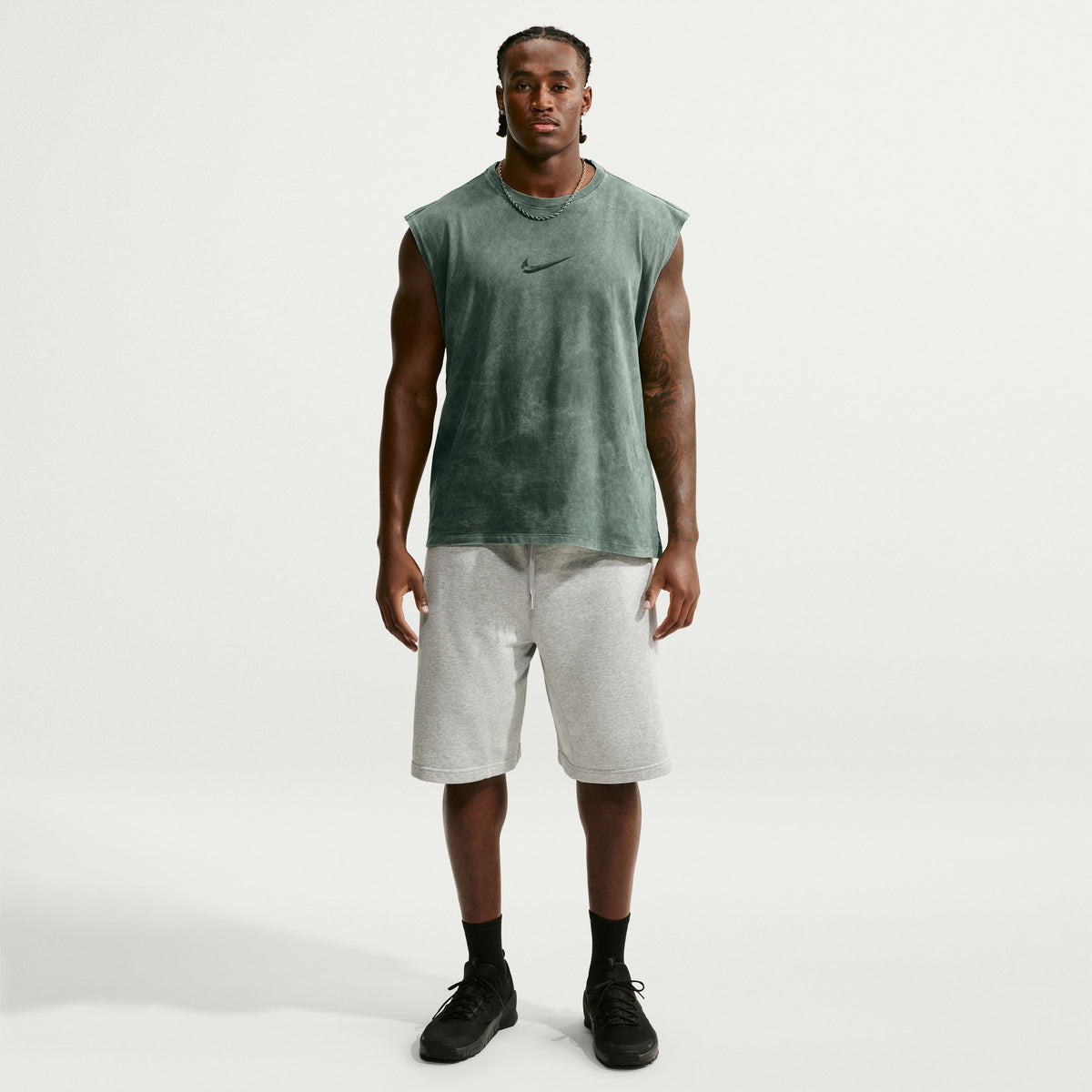Nike Camiseta sin mangas para hombre Training