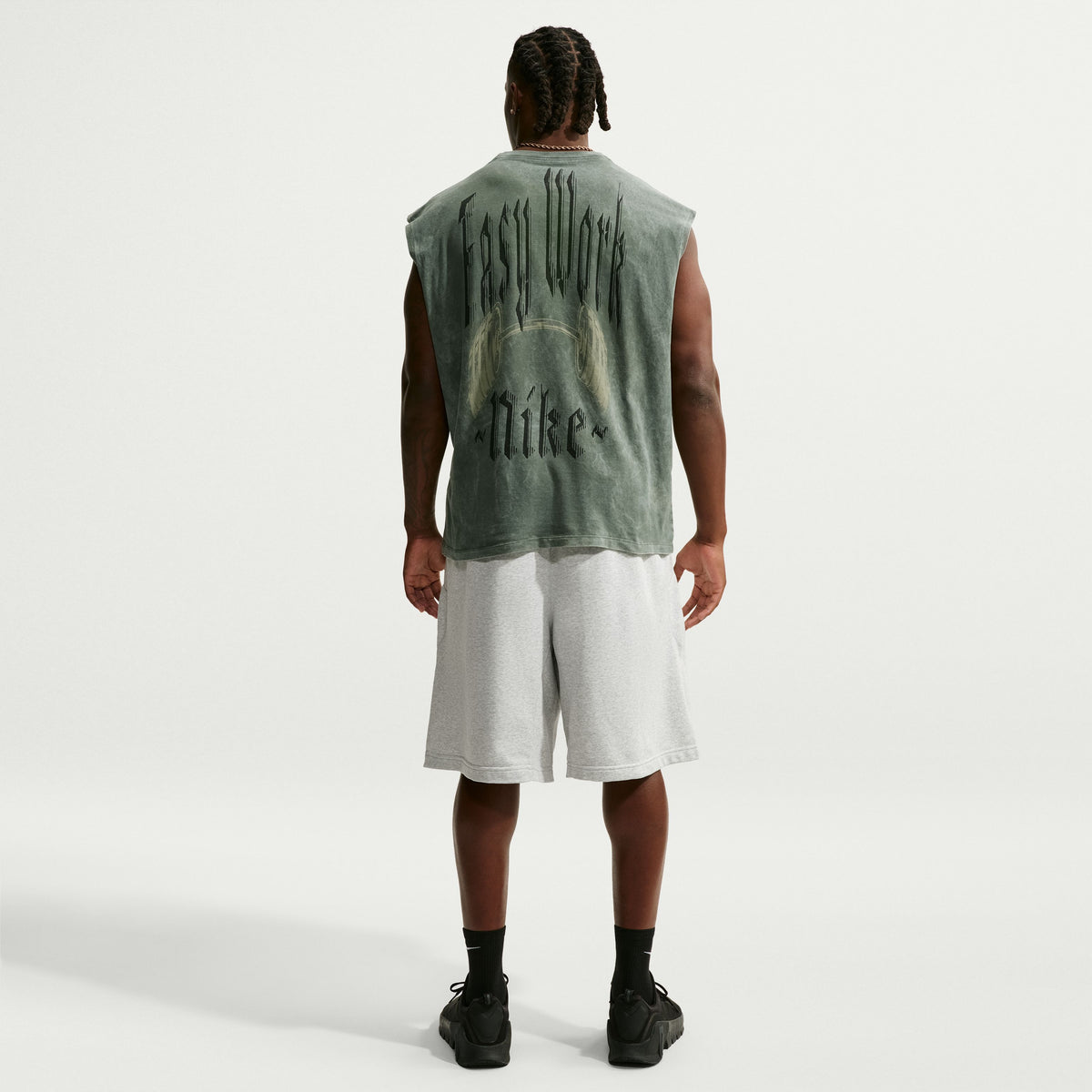 Nike Camiseta sin mangas para hombre Training