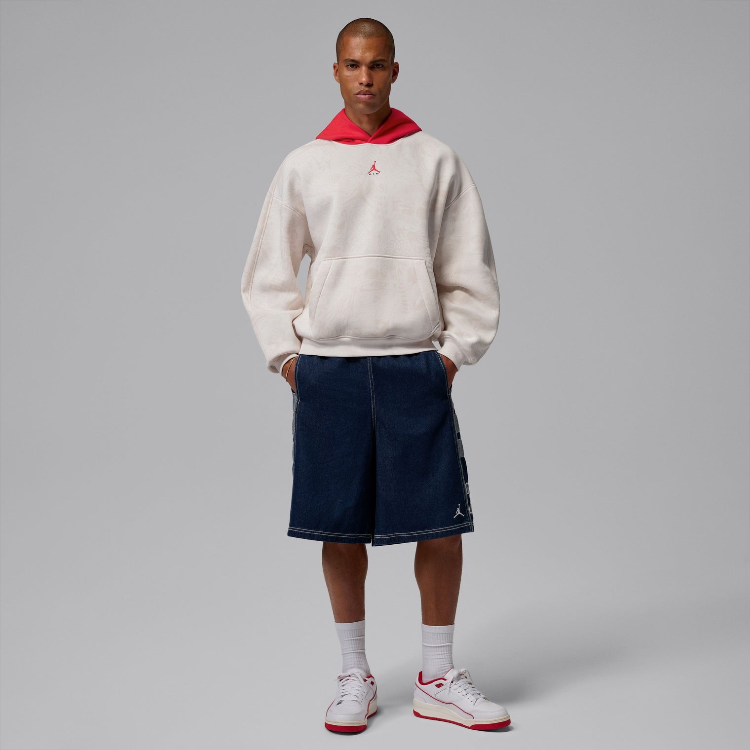 Jordan Brooklyn Fleece Sudadera con capucha para hombre