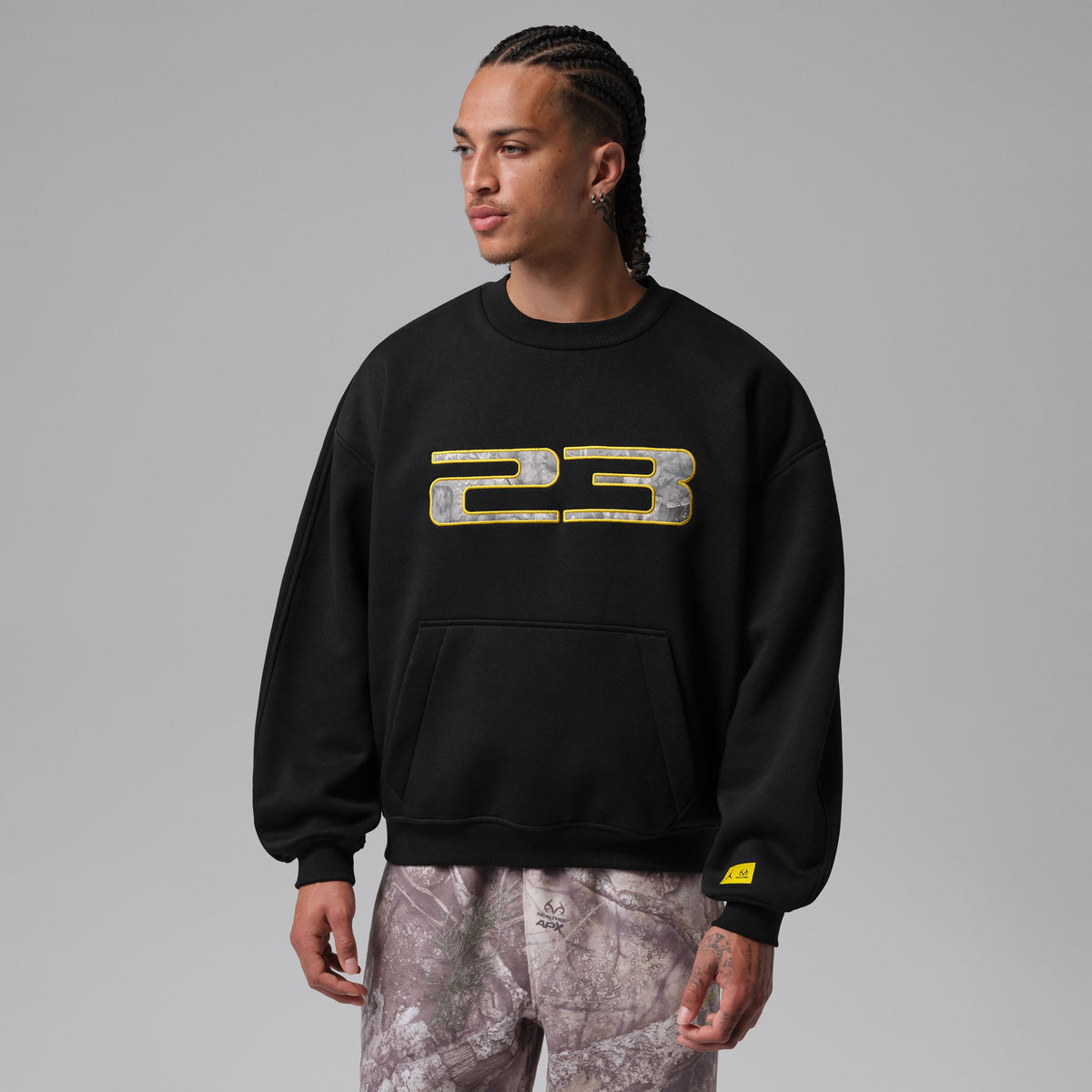 Jordan Brooklyn Hoodies de cuello redondo Realtree para hombre