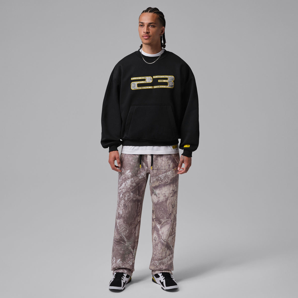 Jordan Brooklyn Hoodies de cuello redondo Realtree para hombre
