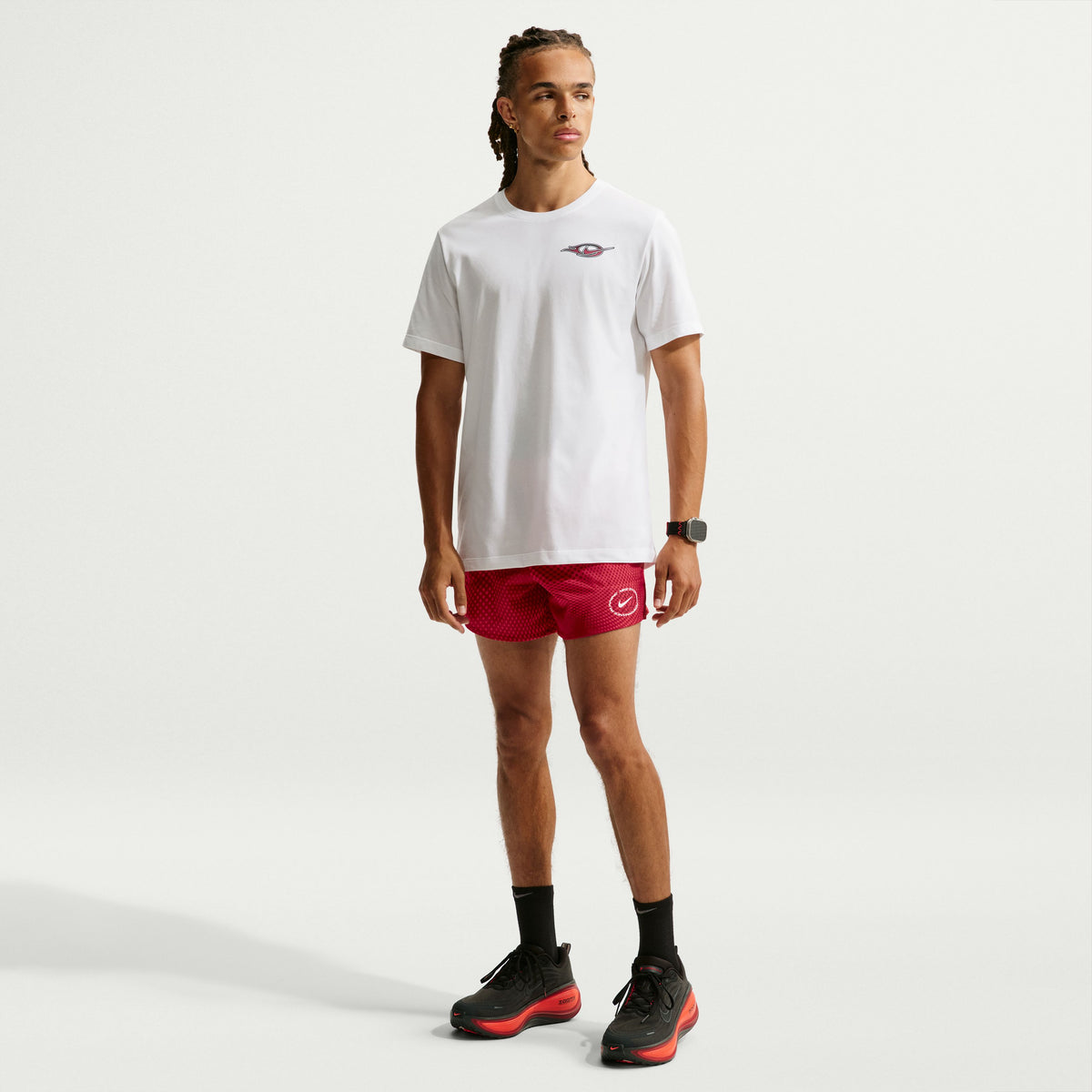 Nike Stride Pantalóneta corta de running Dri-FIT de 13 cm con malla interior - Hombre