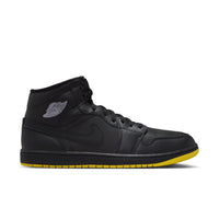 Air Jordan 1 Mid SE Negro Amarillo Opti
