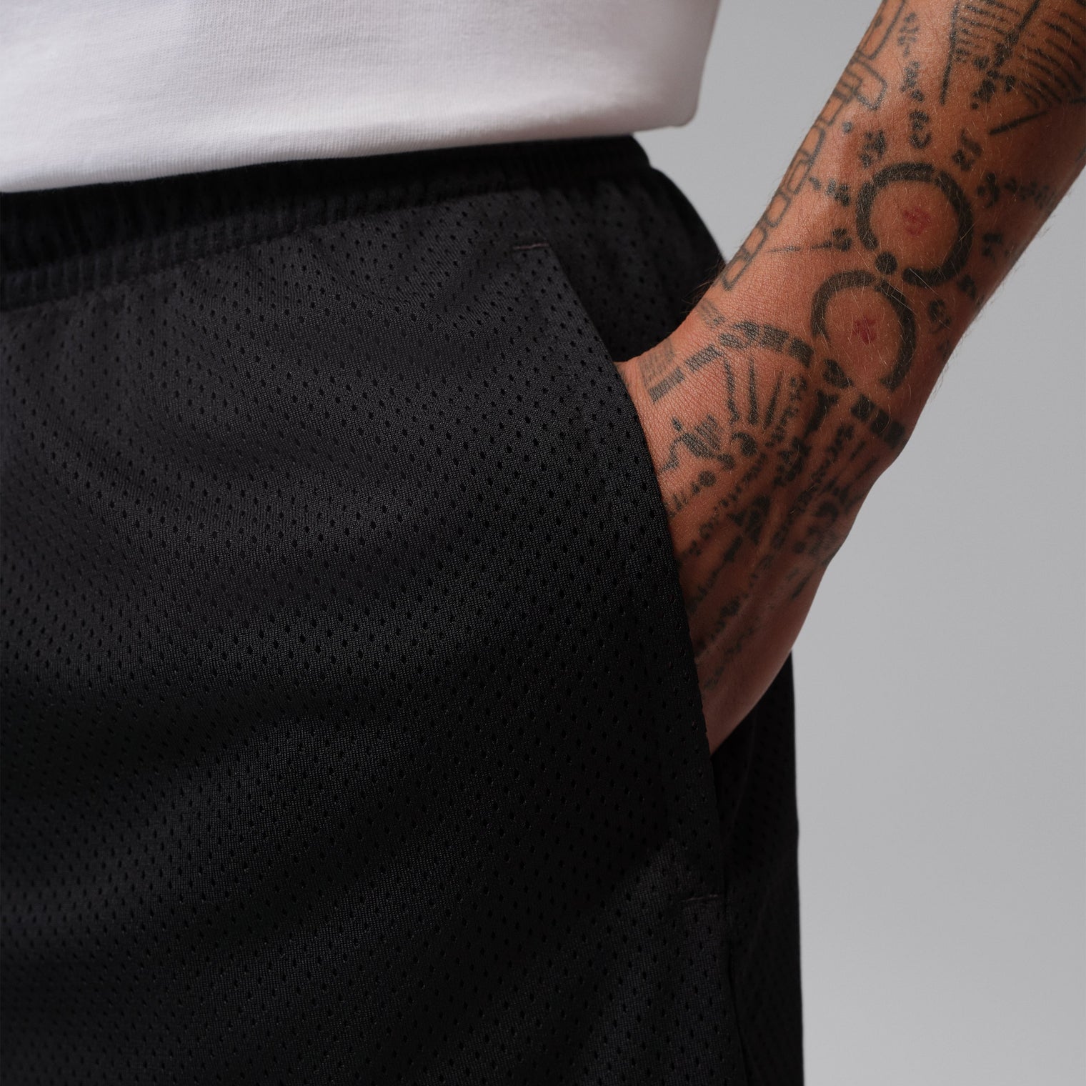 Jordan Brooklyn Pantaloneta de malla para hombre