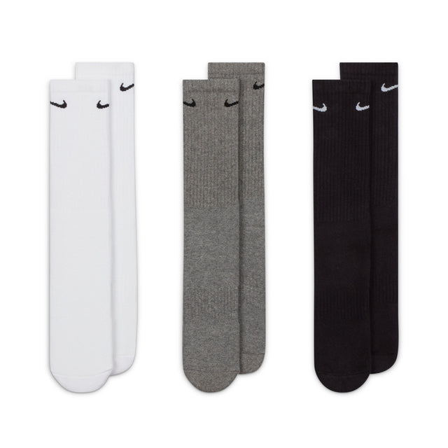 MEDIAS NIKE HOMBRE EVERYDAY CUSHIONED DE ENTRENAMIENTO 3 PARES