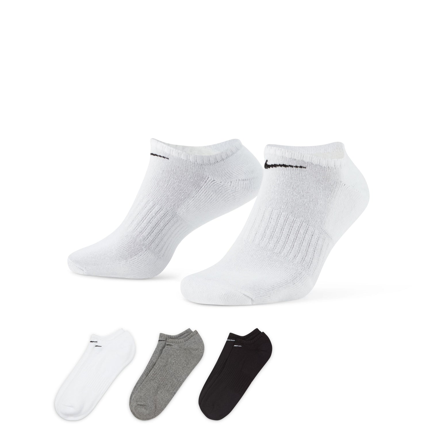 MEDIAS NIKE EVERDAY CUSH SET X 3 PARES COLORES